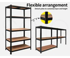 Traderight Warehouse Shelving Racking Garage Storage Shelves Steel Pallet 1.7M