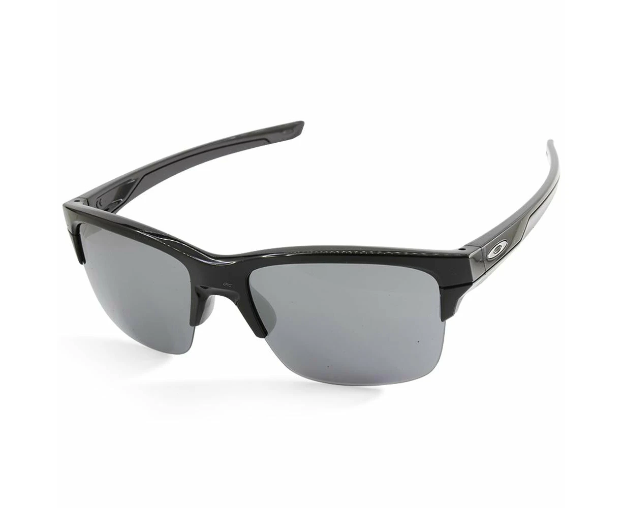 Oakley Thinlink Polished Black/Black Iridium Men's Sport Sunglasses OO9316 03