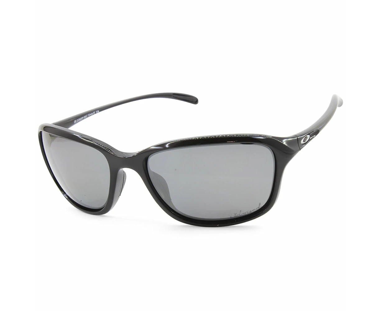 Oakley She's Unstoppable Black/Black Iridium Polarised Women's Sunglasses OO9297 08