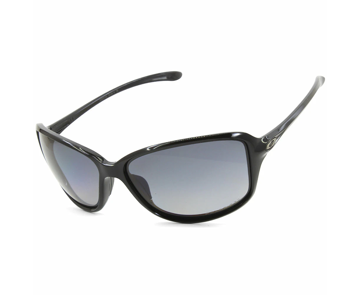 Oakley Cohort Polished Black/Grey Gradient Women's Polarised Sunglasses OO9301 04