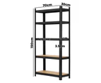 Sharptoo 4x1.5m Garage Shelving Shelves Warehouse Storage Rack Pallet Racking