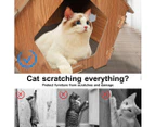 Pawz Cat Scratcher Scratching Board Corrugated Cardboard Scratch Bed Condo House