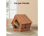 Pawz Cat Scratcher Scratching Board Corrugated Cardboard Scratch Bed Condo House