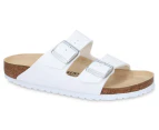 Birkenstock Unisex Arizona Narrow Fit Sandals - White