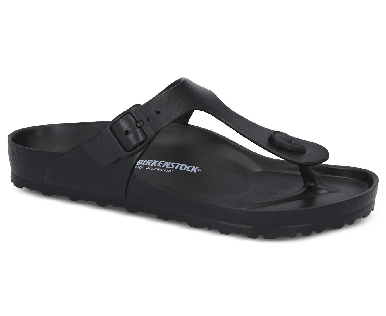 Birkenstock Unisex Gizeh EVA Regular Fit Sandals - Black