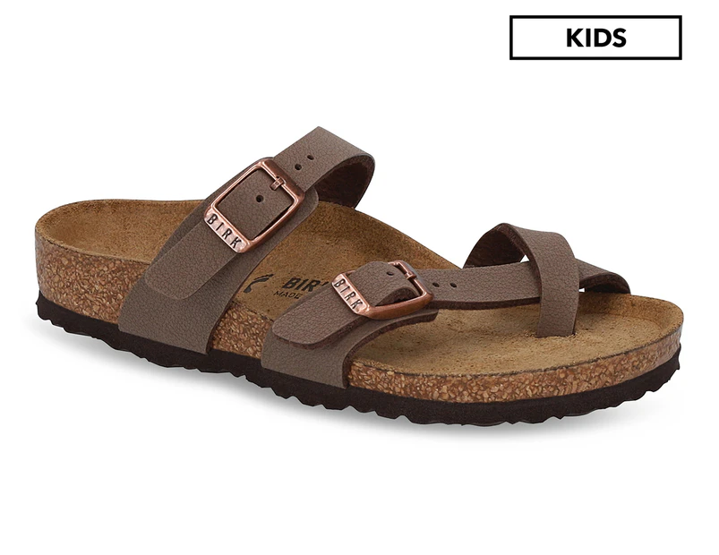 Birkenstock Kids' Mayari Narrow Fit Sandals - Mocha