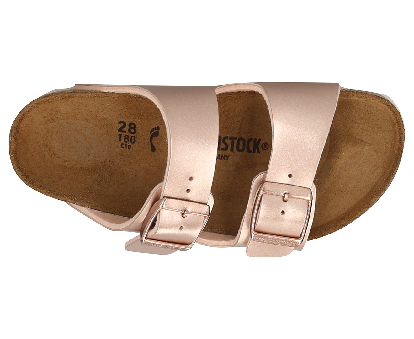 Electric metallic copper online birkenstock