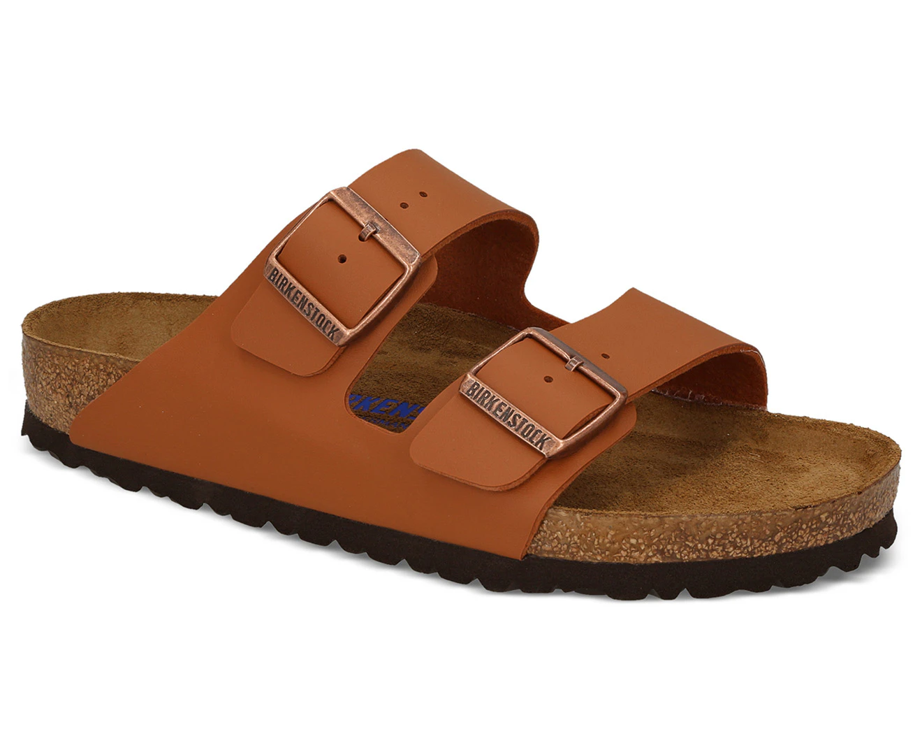 Birkenstock Unisex Arizona Regular Fit Sandals - Ginger Brown