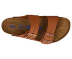Birkenstock Unisex Arizona Regular Fit Sandals - Ginger Brown