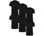 Mens Basic Tee 6-Pack - Black