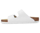 Birkenstock Unisex Arizona Leather Narrow Fit Sandals - White