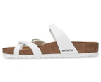 Birkenstock Unisex Mayari Regular Fit Sandals - White Patent