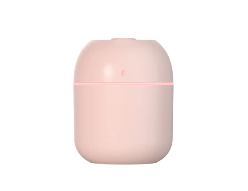 Air Ultrasonic Aromatherapy Essential Oil Diffuser Wood Grain Remote Control Ultrasonic Air Humidifier - Pink