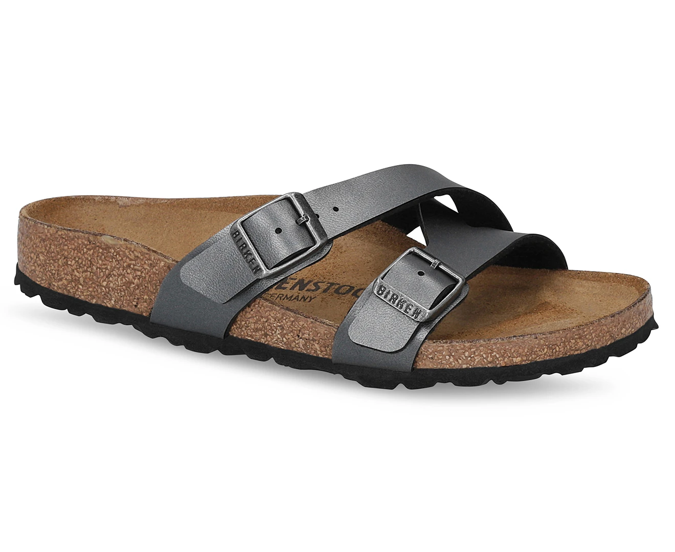 Birkenstock Women's Yao Balance II Narrow Fit Sandals - Metallic Black