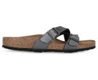 Birkenstock Women's Yao Balance II Narrow Fit Sandals - Metallic Black