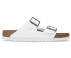 Birkenstock Unisex Arizona Narrow Fit Sandals - White