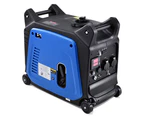 GENTRAX 3.5KW Max 3.2KW Rated Inverter Generator 2 x 240V Outlets Pure Sine Portable Camping
