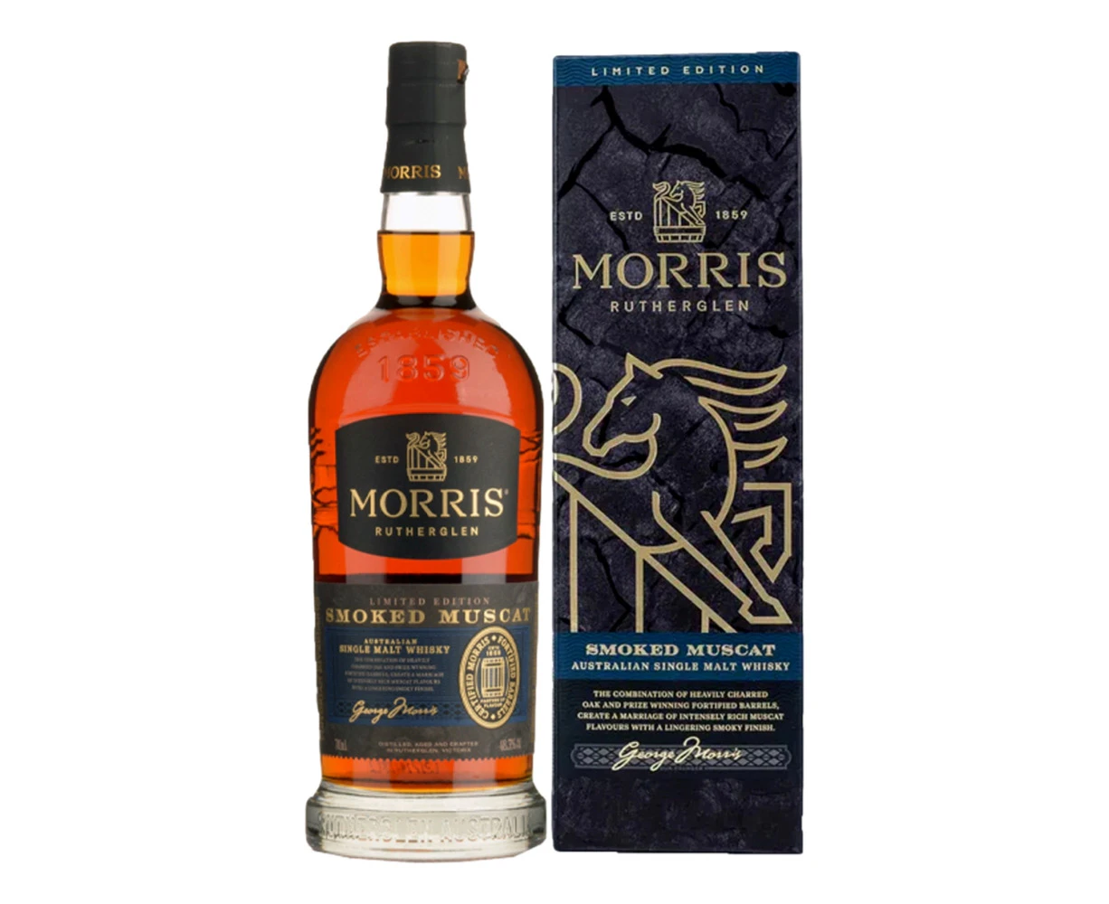 Morris Rutherglen Smoked Muscat Limited Edition Single Malt Australian Whisky 700mL