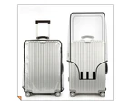 Full Transparent Luggage Protector Cover Waterproof PVC Trolley Travel  Protector Suitcase Cover