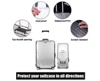 Full Transparent Luggage Protector Cover Waterproof PVC Trolley Travel  Protector Suitcase Cover