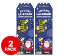 2 x Cadbury Santa's Workshop Advent Calendar 312g