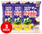 3 x 36pc Cadbury 432g Dairy Milk Chocolate Milky Top Freddo Share Pack Choco Sweets