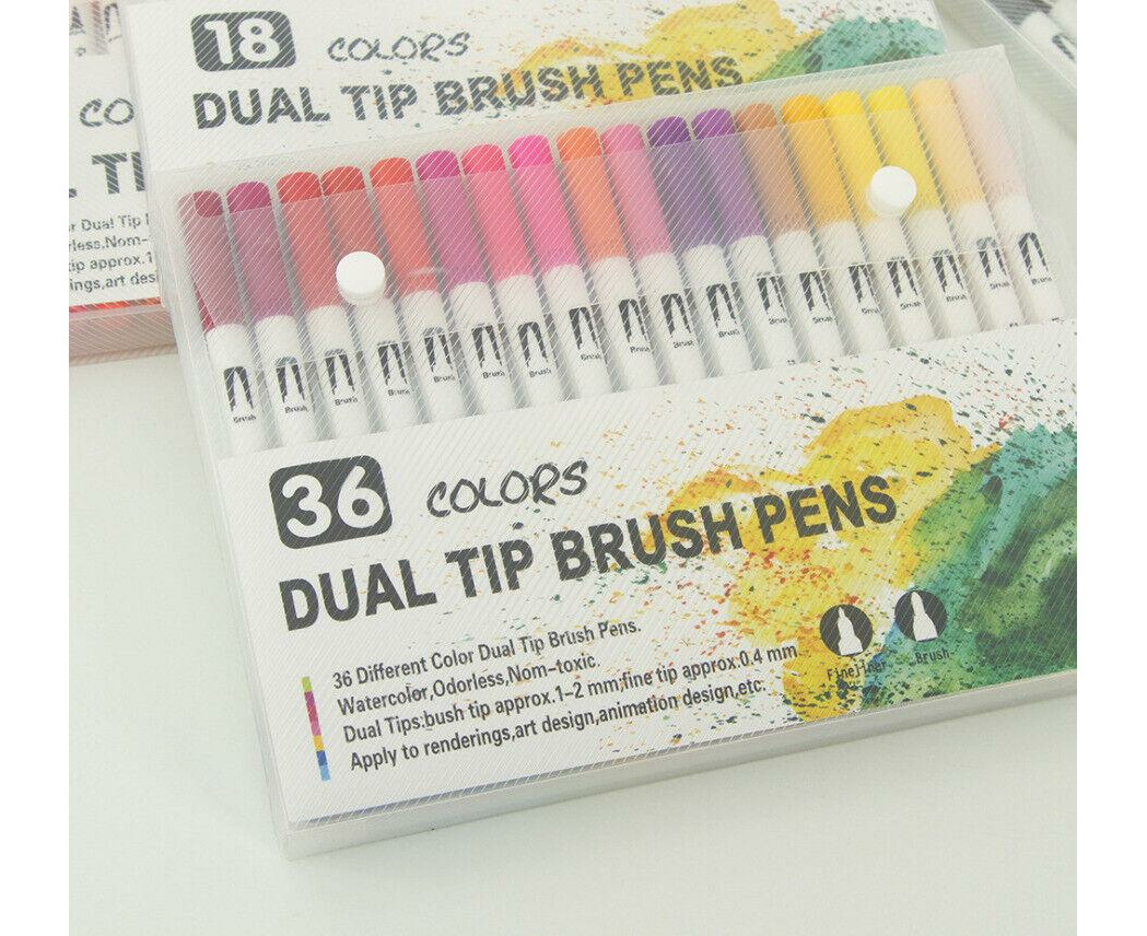 Watercolour Brush Pen 20Pk