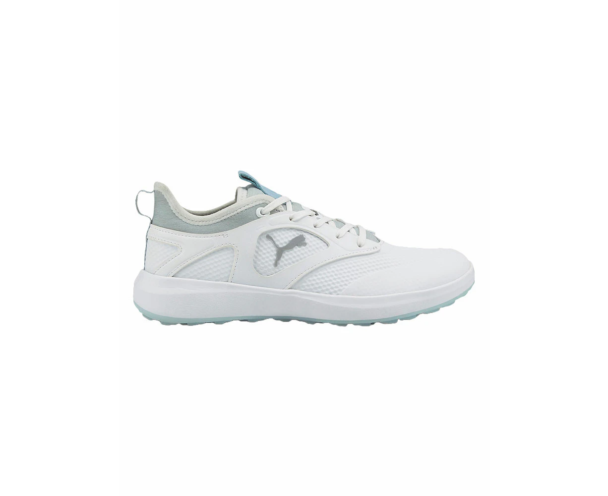 Puma Women's IGNITE Malibu Golf Shoes - Puma White/Puma Silver/Lucite -  Womens Synthetic