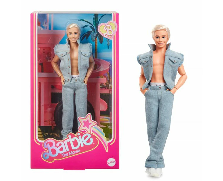 Barbie Movie Ken Doll in Skating Outfit - Pink - Uncle Pete's Toys