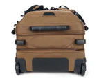 Granite Gear Water-Resistant Wheeled Duffle With Backpack Strap Suitcase Luggage Tote Large Check In Sofecase Brown