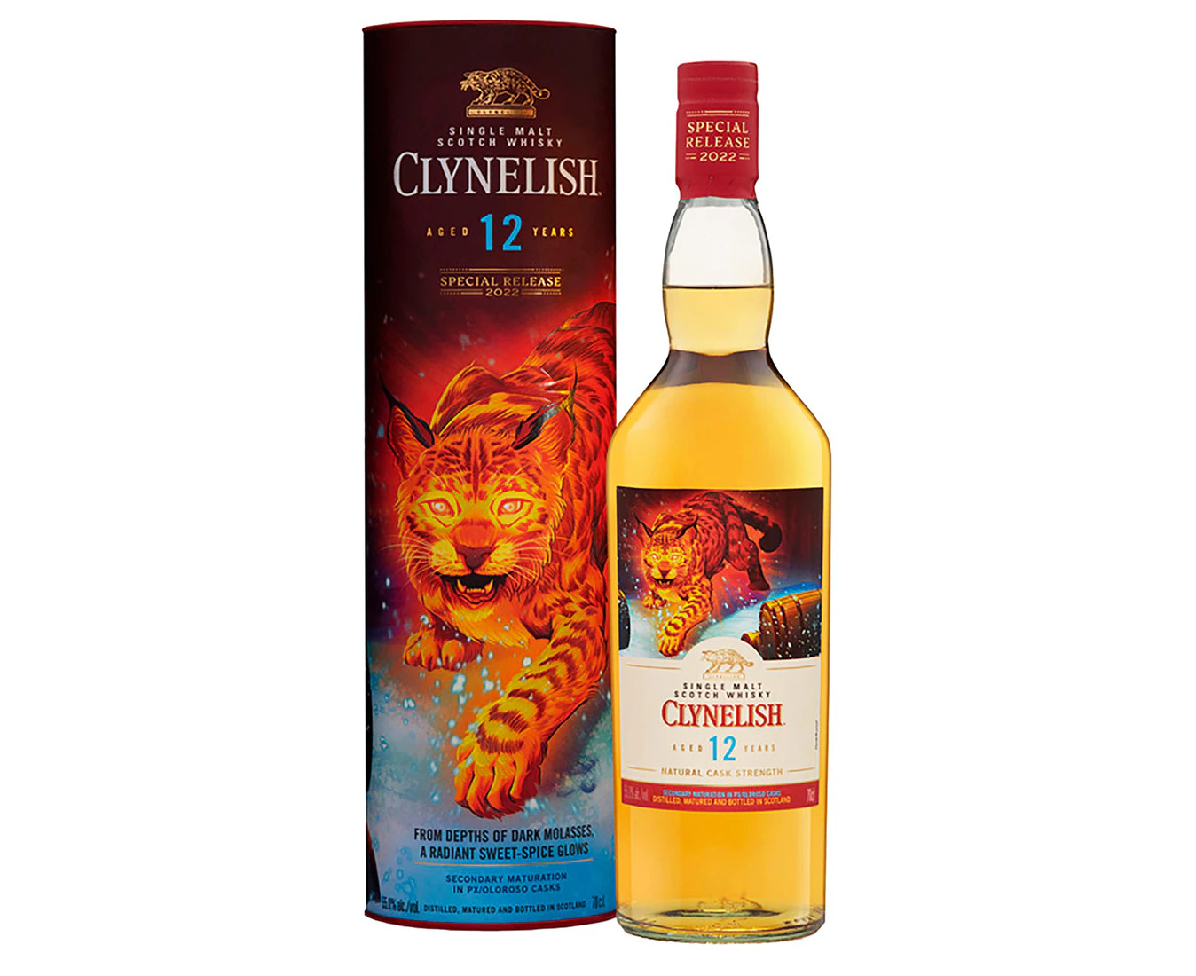 Clynelish 12 Year Old Special Release 2022 The Wildcats Golden Gaze 700ml