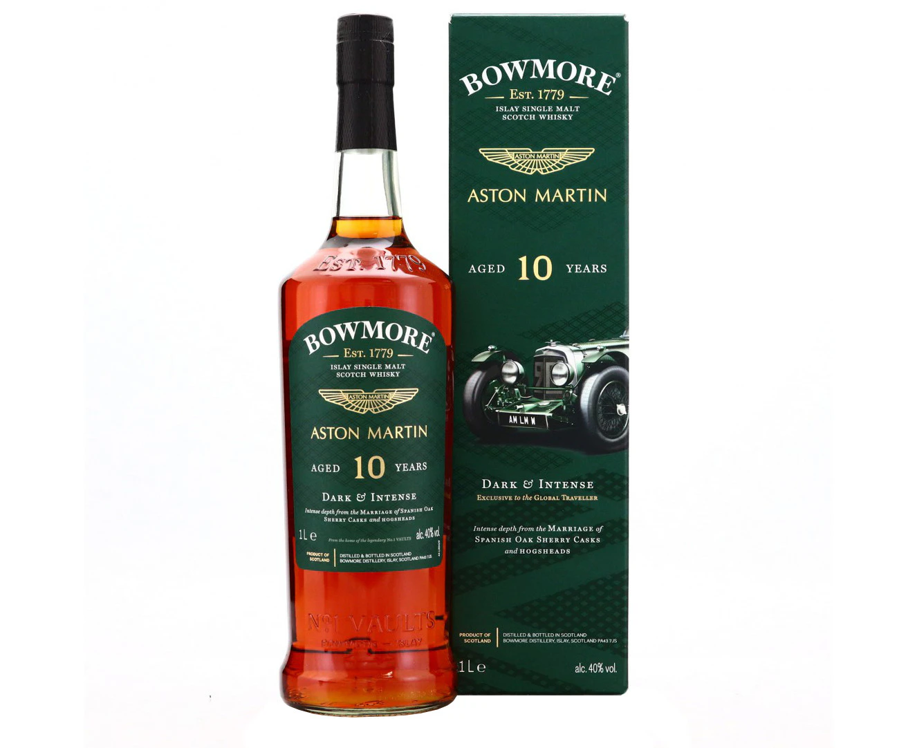 Bowmore 10 Year Old Aston Martin Edition 1 Single Malt Whisky 1000ml