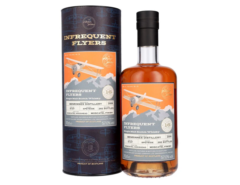 Infrequent Flyers Benrinnes 16 Year Old 2006 Single Malt Whisky 700ml