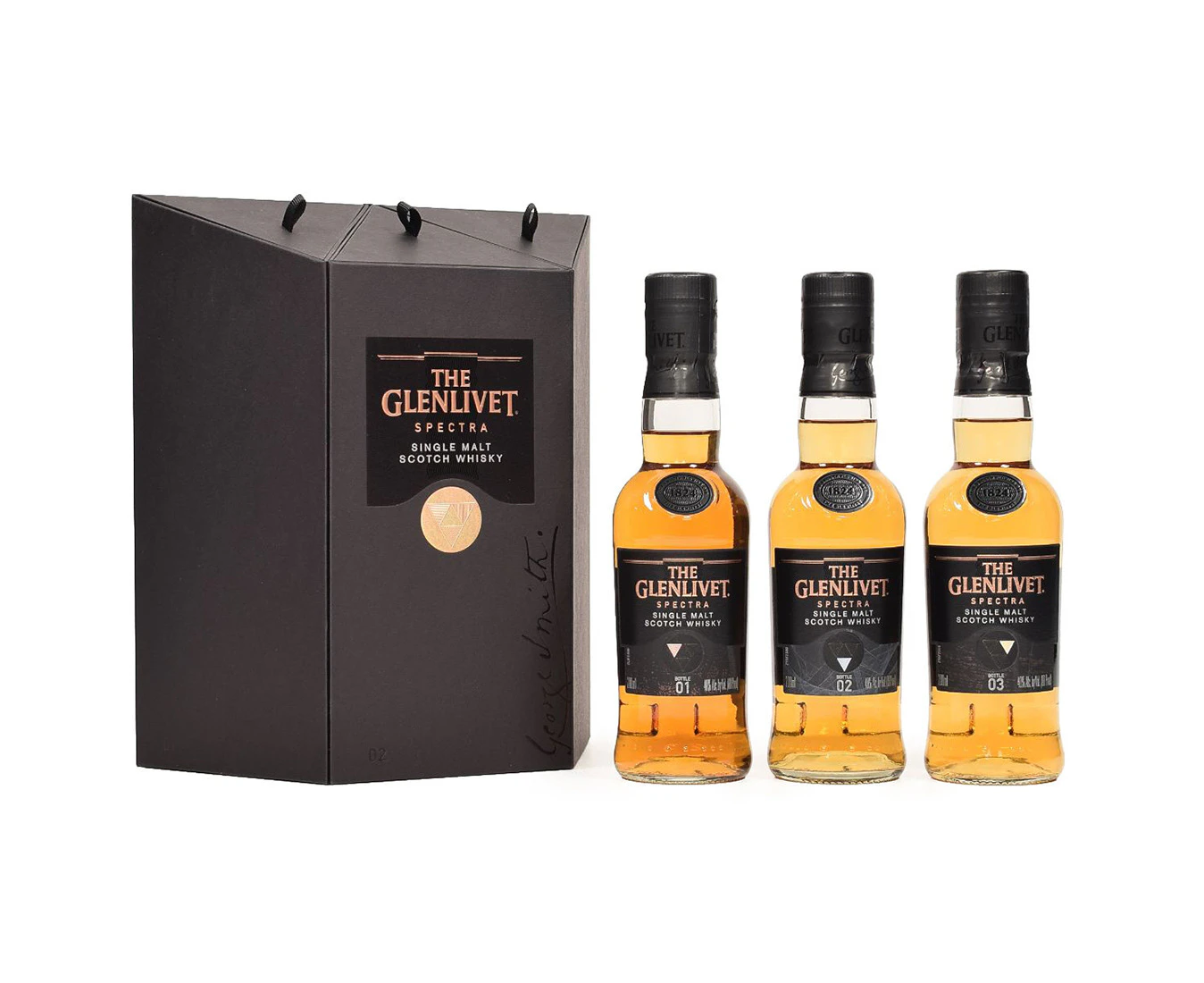 Glenlivet Spectra Single Malt Whisky Set 3x 200ml