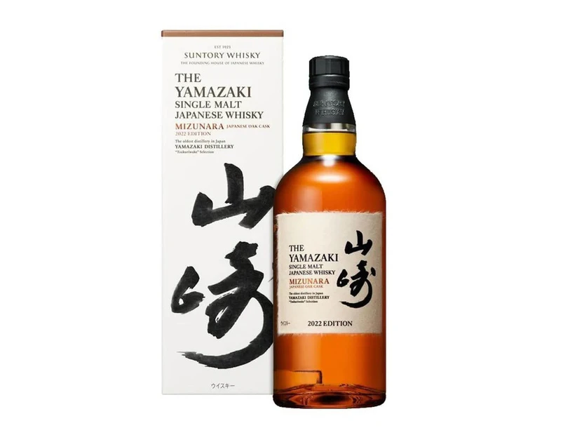 Yamazaki Tsukuriwake Selection Mizunara 2022 Edition Single Malt Whisky 700ml