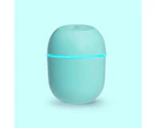 Portable USB Ultrasonic Air Humidifier Essential Oil Diffuser Car Purifier Aroma Anion Mist Maker with LED Lamp Romantic Light green