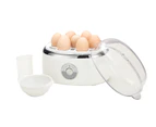 Healthy Choice Electric Egg Steamer - White/Silver/Clear