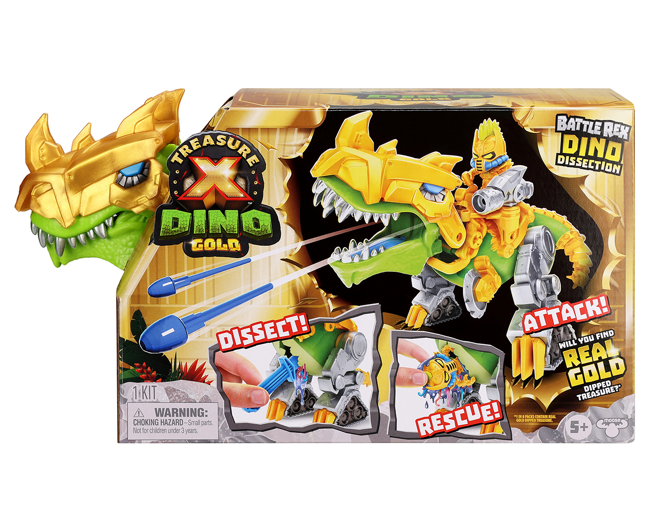 Treasure X Dino Gold Series 3 Pterodactyl Dino Dissection - All Brands Toys  Pty Ltd