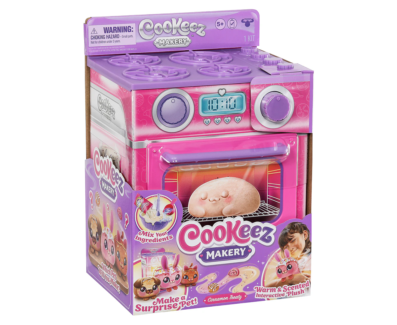 Cookeez Makery S1 Cinnamon Treatz Oven Playset - Randomly Selected