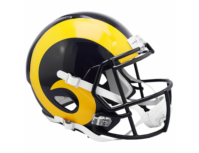 Riddell Speed Replica Football Helmet Los Angeles Rams 81-99 - Black