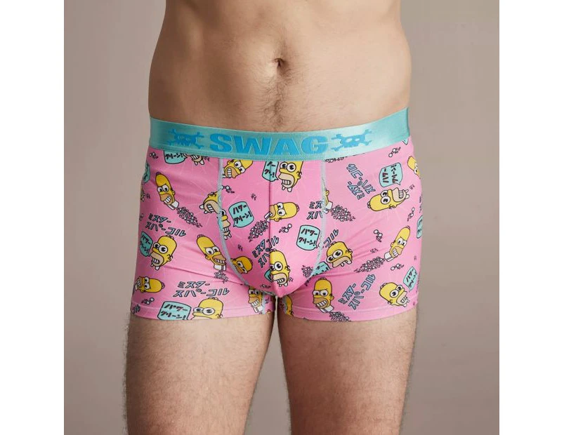 Swag Trunks - The Simpsons Mr Sparkle - Pink