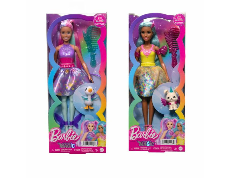 Barbie A Touch of Magic Dolls with Fairytale Outfits - Assorted* - Multi