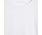 Target Cotton/Modal Relaxed Crew T-Shirt - White