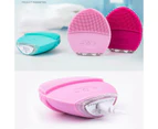 Acne Removal Electric Facial Cleansing Brush Skin Massager Facial Care Usb Water Cycle Acne Nose Deep Cleaner Pimple Vacuum Suction Face Scrubber - Rose