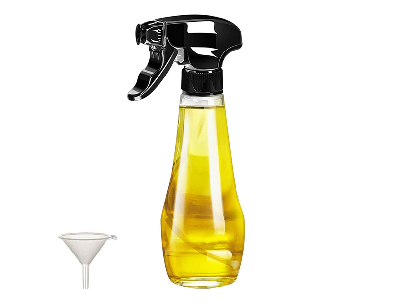 Glass Spray Bottle Kitchen Household Spray Bottle Edible Oil Spray Bottle Spray Bottle - Black