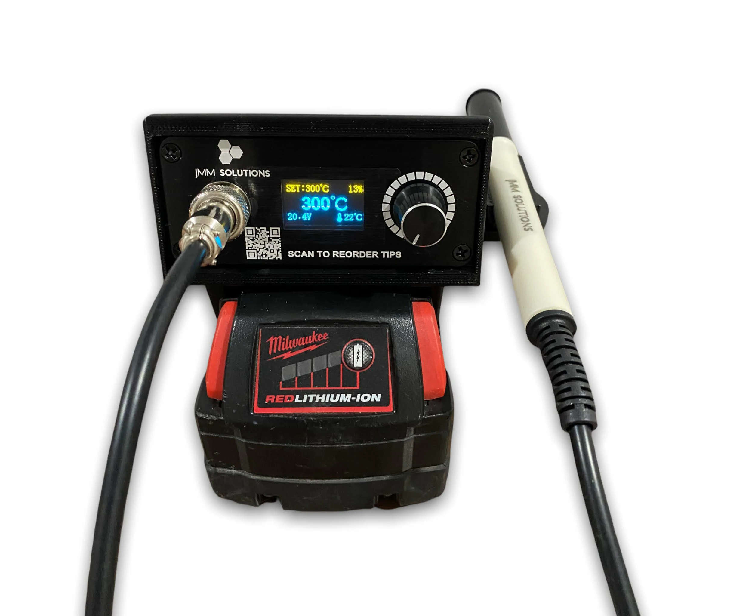 Milwaukee Compatible Battery Solder Station/Soldering Iron