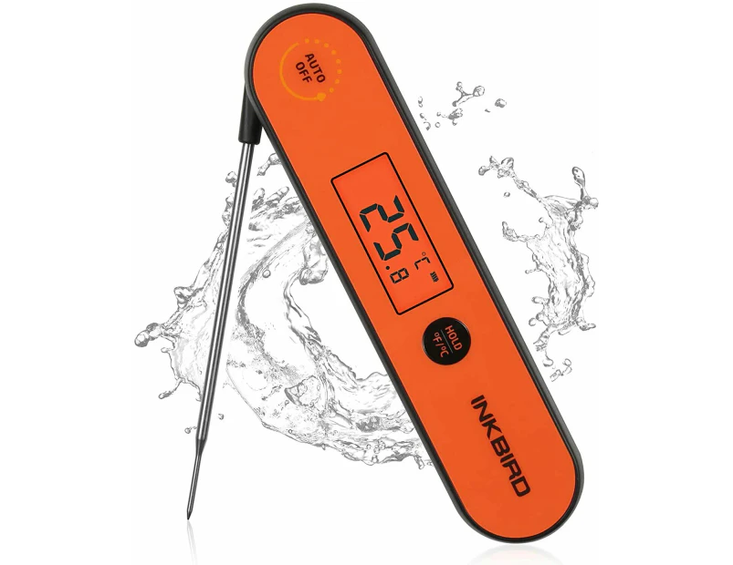 INKBIRD Rechargeable Instant Read Waterproof Meat Thermometer IHT-1S