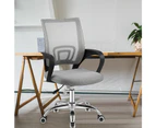 Office Chair Gaming Chair Computer Mesh Chairs Executive Mid Back Grey