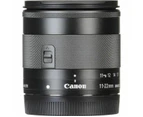 Canon EF-M 11-22mm f/4-5.6 IS STM Lens - Black