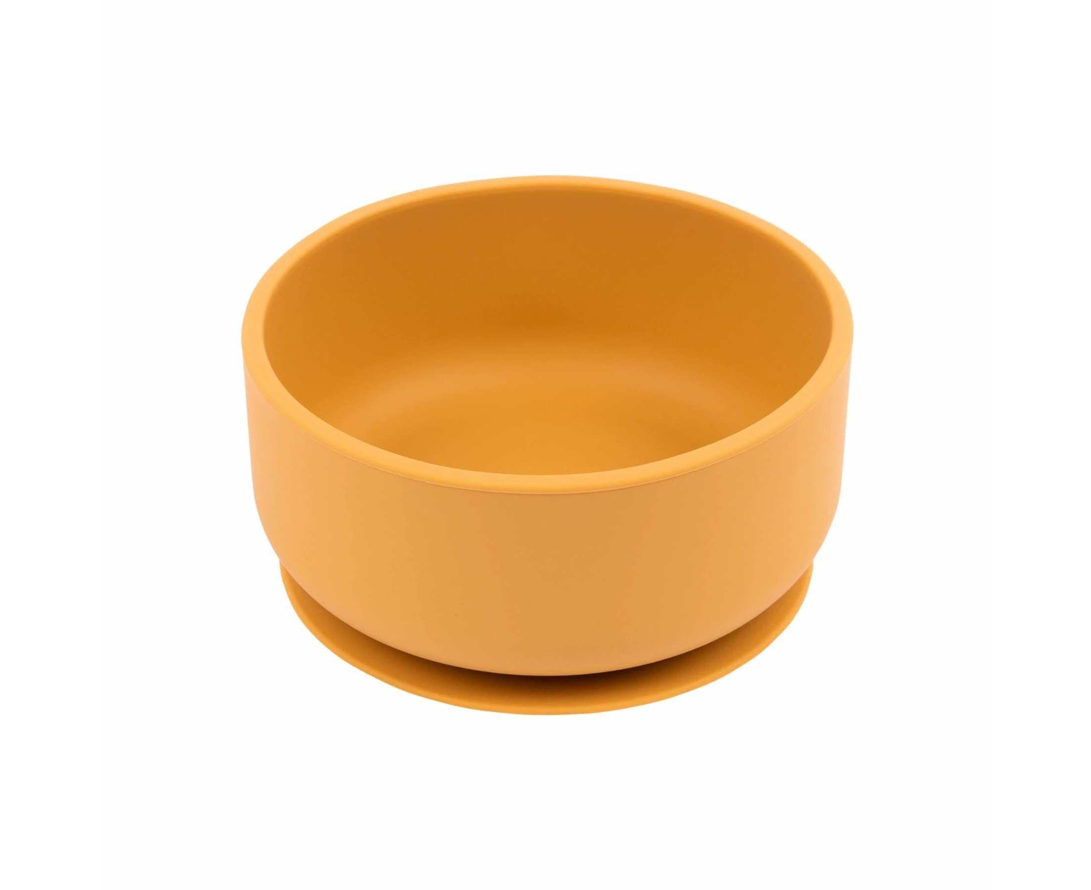 Tiny Dining Baby Silicone Suction Bowl - Ochre